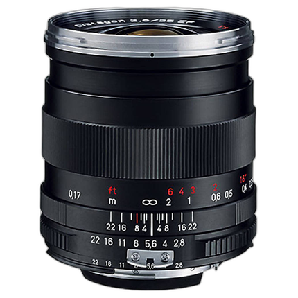 Zeiss 25mm f/2.8 ZS Distagon Lens for Universal (M42) Screw Mount Cameras