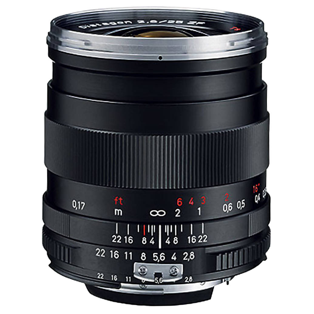 Zeiss 25mm f/2.8 ZS Distagon Lens for Universal (M42) Screw Mount Cameras