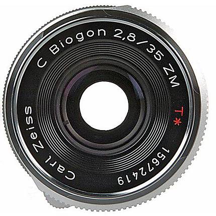 Zeiss Wide Angle 35mm f/2.8 C Biogon T* ZM Manual Focus Lens - Black