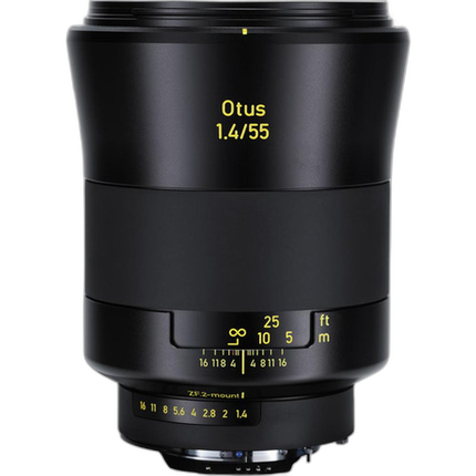 Zeiss Otus 55mm f/1.4 Super Wide Angle Lens for Nikon F Mount - Black