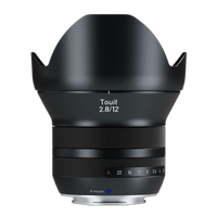 Zeiss Touit 12mm f/2.8 Ultra Wide Angle Lens for X Mount Cameras - Black 0
