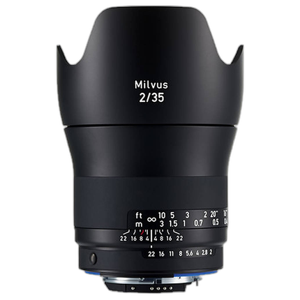 Zeiss Milvus 35mm f/2 ZF.2 Lens for Nikon F