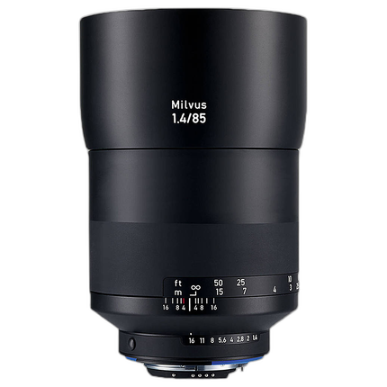 Zeiss Milvus 85mm f/1.4 ZF.2 Lens for Nikon F