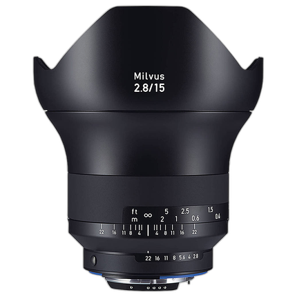 Zeiss Milvus 15mm f/2.8 ZF.2 Lens for Nikon F