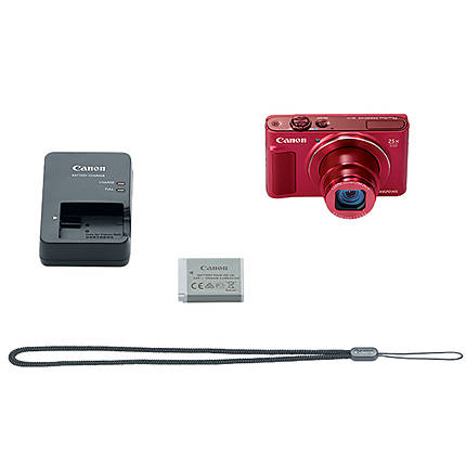 Canon PowerShot SX620 HS Digital Camera - Red