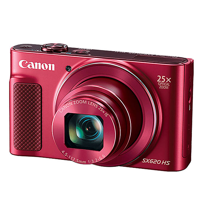 Canon PowerShot SX620 HS Digital Camera - Red