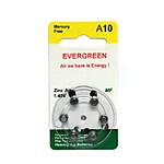 Hearing Aid Batteries 10 6pk Evergreen Brand 1.4v 0