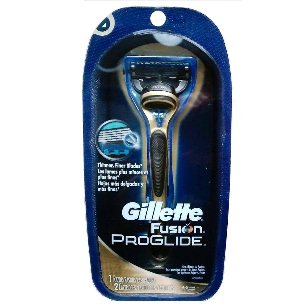 Gillette Fusion Pro-Shield Razor (Manual w/2 Cartridges)