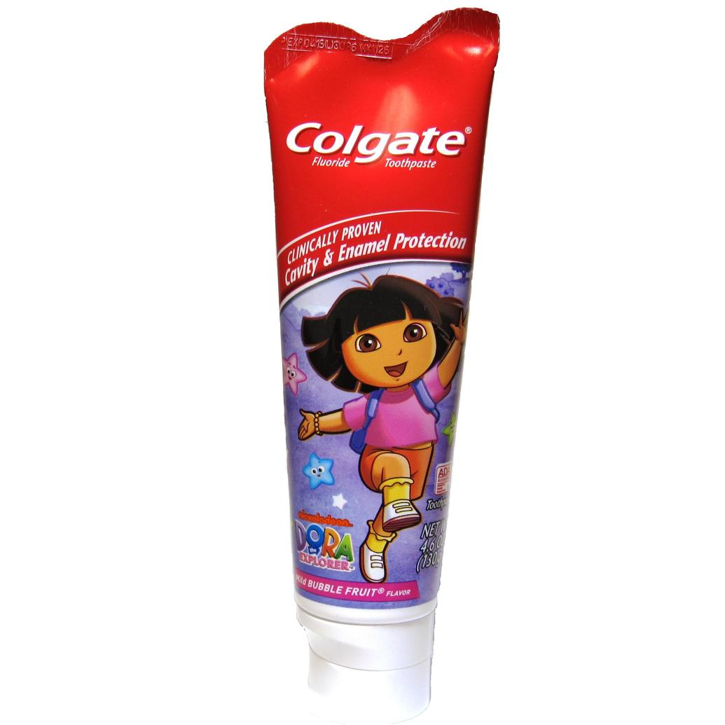 Colgate Toothpaste Dora The Explorer Kids 4.6oz Stand-Up Tube