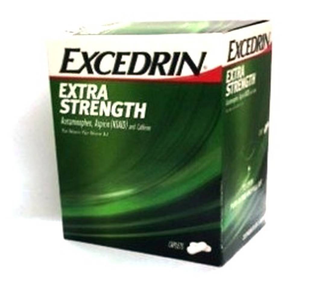 Excedrin Extra Strength Caplets 2pks Box of 25 2pks
