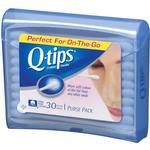 Q-Tips Cotton Swabs Travel Pack 30ct 0