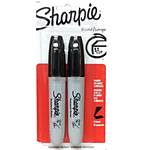 Sharpie Marker Chisel Point 2pk Black Model 38262
