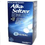Alka Seltzer Antacid Tablets 116S Box of 58 2pks 0