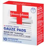 Johnson  and  Johnson Gauze Pads 2inch x 2inc 10ct 0