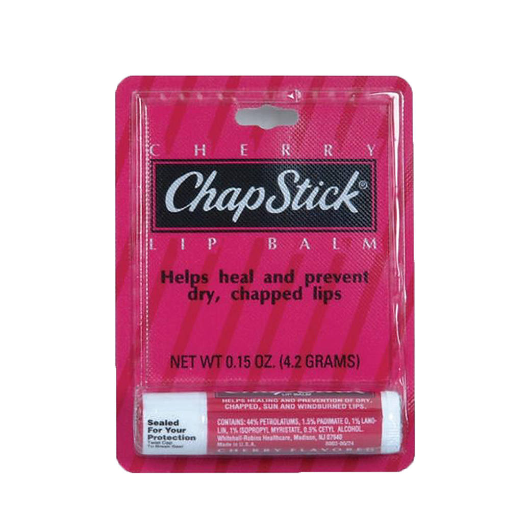 Chapstick Cherry Flavor Lip Protectant Individually Carded