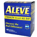 Aleve 1pk Tablets (Box of 48 1pks) 0