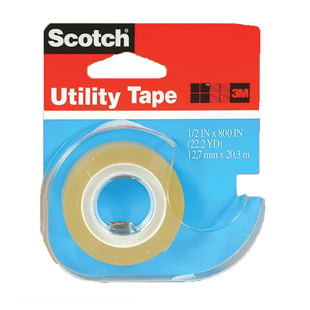 Scotch Utility Tape 1/2in x 800in Original Scotch Tape