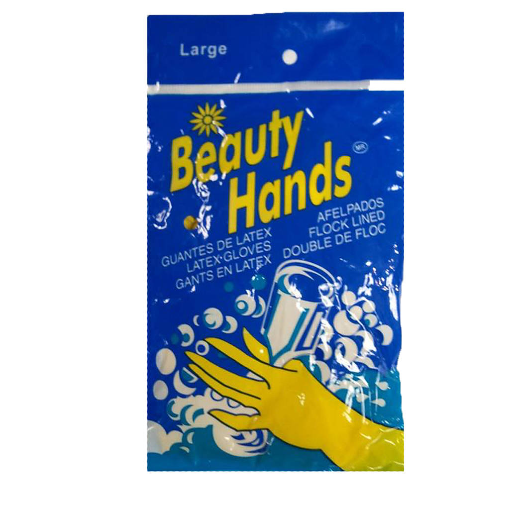 Household Rubber Gloves Large 1Pair/Bag