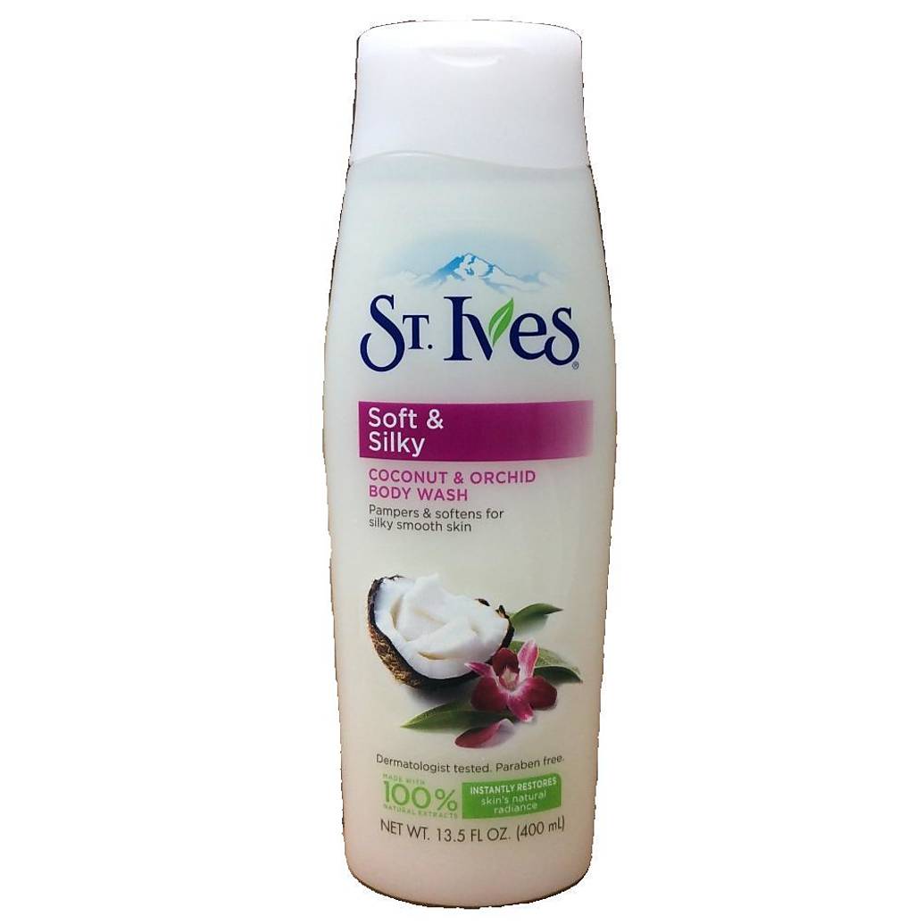 St. Ives Body Wash 13.5oz Coconut Natural Scent