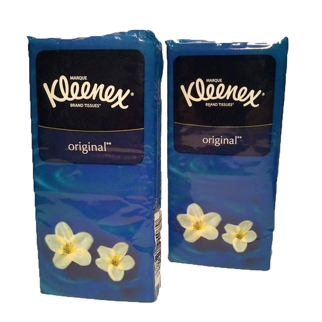 Kleenex Pocket Tissues Travel Pack (9 sheets x 2ply)