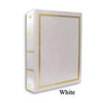 Pioneer 9 x 10 In. Magnetic 3-Ring Photo Album (100 Pages) - White 0