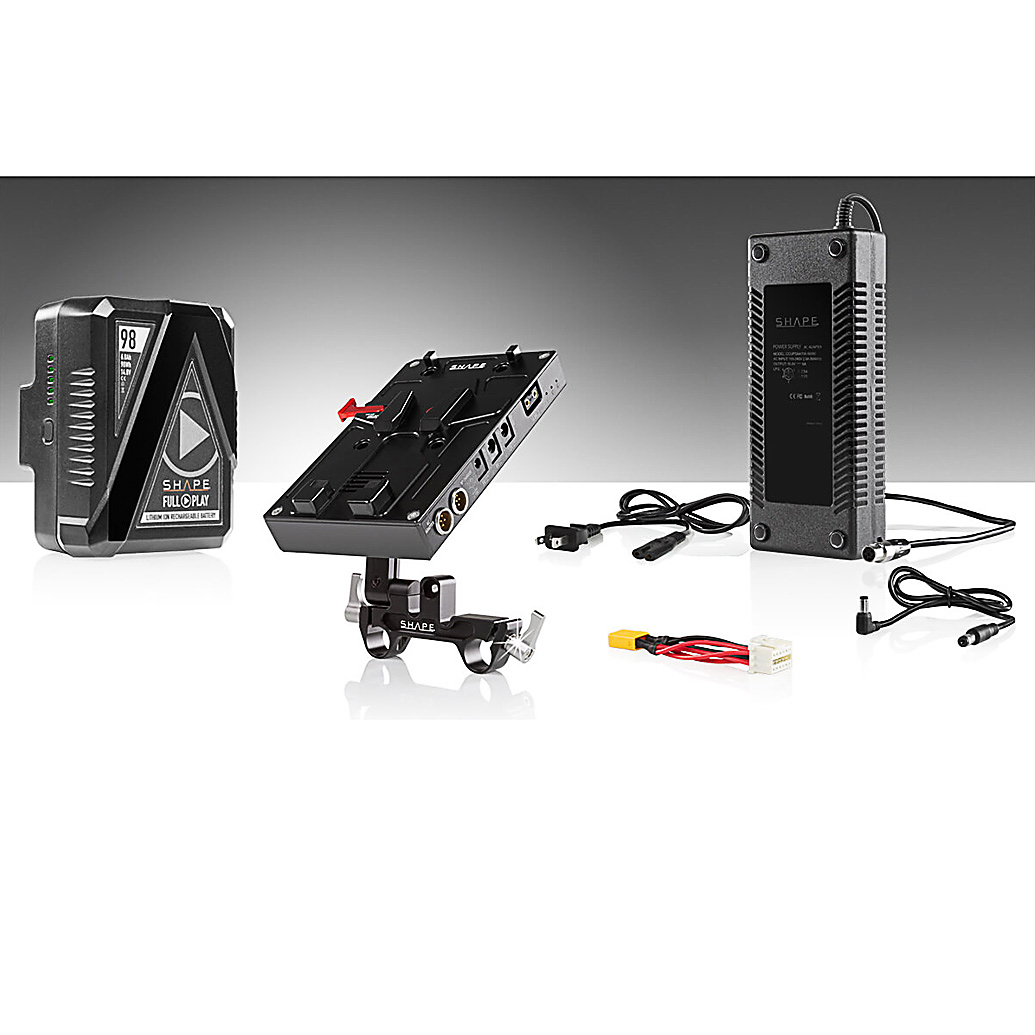 Shape D-Box Power  and  Charger Kit w/ 98Wh Battery for URSA Mini/Mini Pro