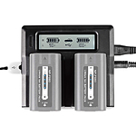 Shape NP-F Dual LCD Charger 1