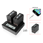 Shape NP-F Dual LCD Charger 4
