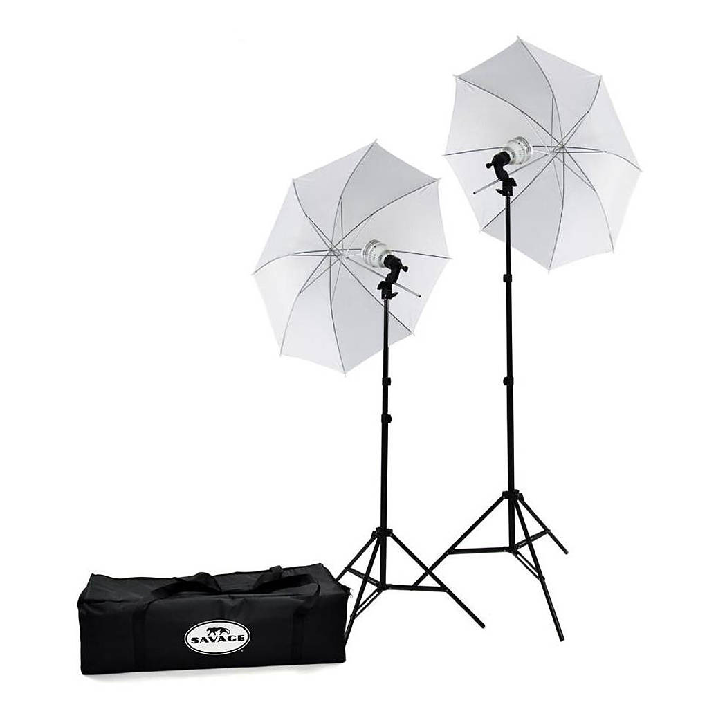 Savage 500W LED Studio Light Kit